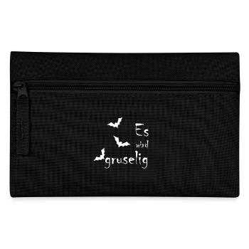 Halloween. Grusel. Fledermaus. Vampire. Dracula - Federtasche - Schwarz - Vorne