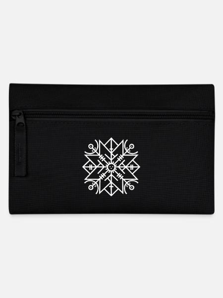 Viking Protection Rune - Pencil Case - black