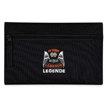 années 40e cadeau d'anniversaire légende vivante - Trousse - noir - Devant