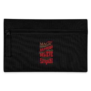 Cardist Cardistry Flourish Magier Kartentrick - Federtasche - Schwarz - Vorne