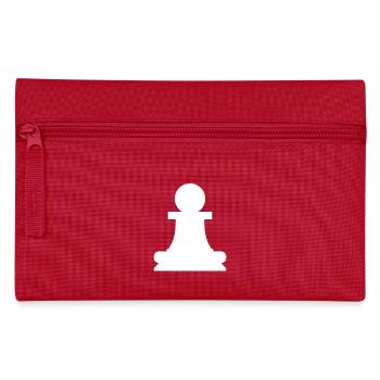 Le pion blanc - Trousse - rouge - Devant