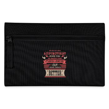 Acupuncteur acupuncteur Papa Papa Acupuncture - Trousse - noir - Devant