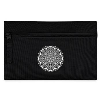Mandala - Federtasche - Schwarz - Vorne