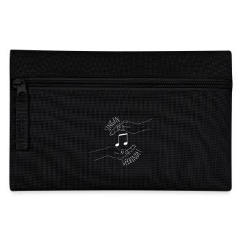 Singen verbindet - Musik - Federtasche - Schwarz - Vorne