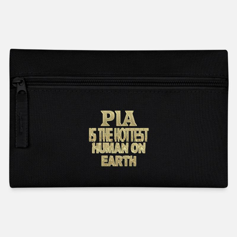 Pia - Pencil Case - black