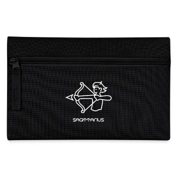 Sternzeichen Schütze Geschenk Sagittarius Geburt - Federtasche - Schwarz - Vorne