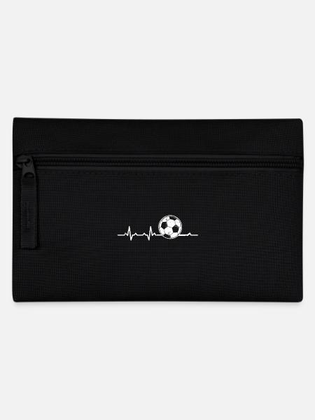 Soccer Heartbeat Soccer Heartbeat gift - Pencil Case - black