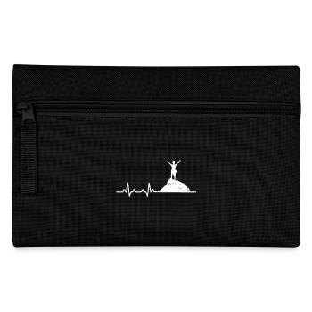 Bouldering Bouldering rythme cardiaque cadeau rythme cardiaque - Trousse - noir - Devant