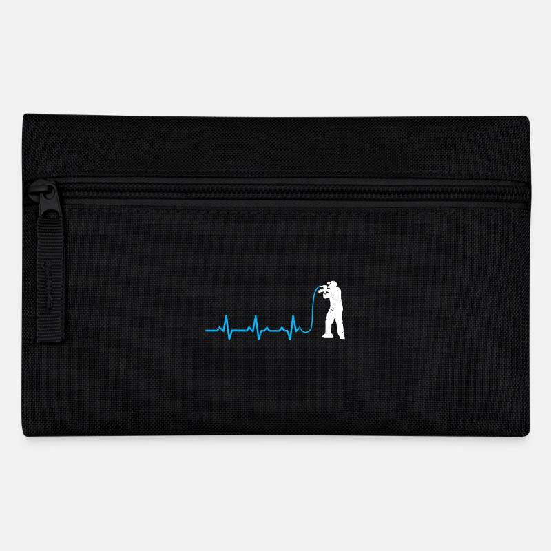 rap rythme cardiaque cadeau micro rythme cardiaque MC - Trousse - noir