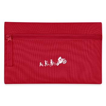 Motocross evolution geschenk motorrad kind - Federtasche - Rot - Vorne