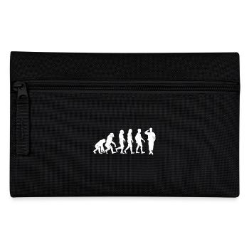 Soldier evolution military gift Bundeswehr salut - Pencil Case - black - Front