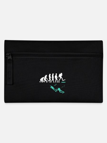 Evolution plongeur plongeur cadeau sports nautiques - Trousse - noir