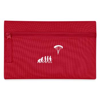 Paraglide Evolution geschenk fallschirm gleiten - Federtasche - Rot - Vorne