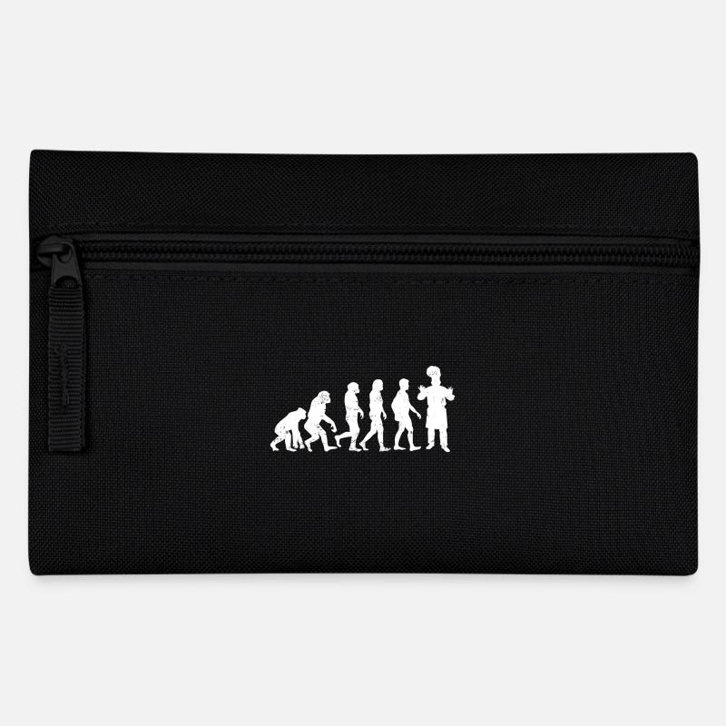 Koch evolution cuisine küche geschenk küchenchef - Federtasche - Schwarz