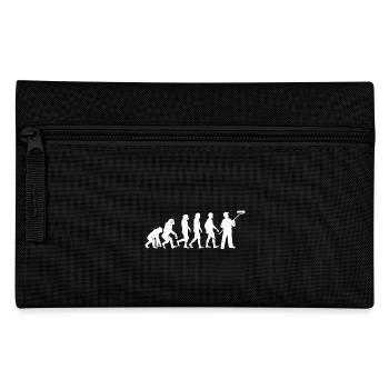 Painter evolution painter profession gift job - Pencil Case - black - Front