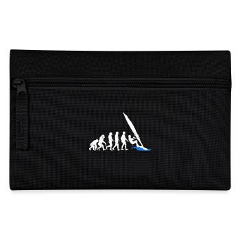 Windsurfing evolution surfen geschenk wassersport - Federtasche - Schwarz - Vorne