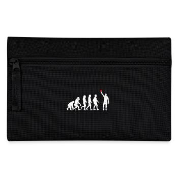 Referee evolution gift soccer card - Pencil Case - black - Front