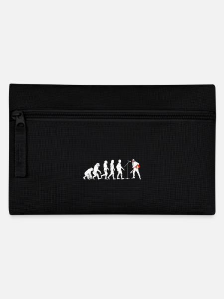 Le chanteur rock cadeau guitare évolution hardrock - Trousse - noir