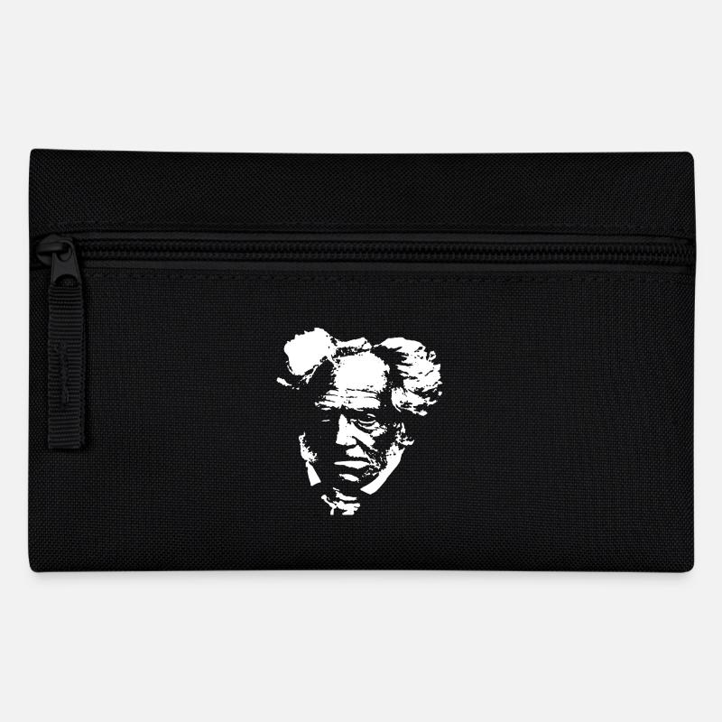 Arthur Schopenhauer - Pencil Case - black