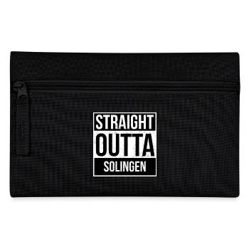 Straight Outta Solingen - Pencil Case - black - Front