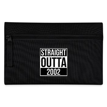 Straight Outta 2002 - Federtasche - Schwarz - Vorne