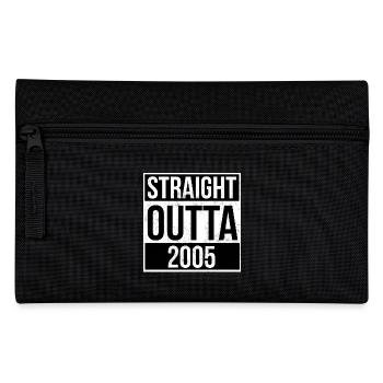 Straight Outta 2005 - Federtasche - Schwarz - Vorne