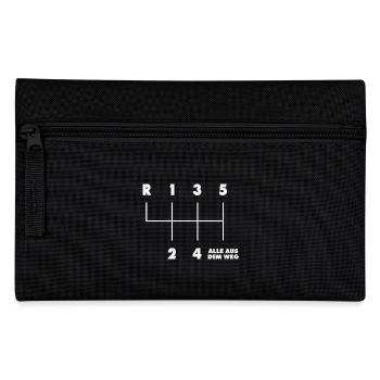 H-Schaltung - Federtasche - Schwarz - Vorne