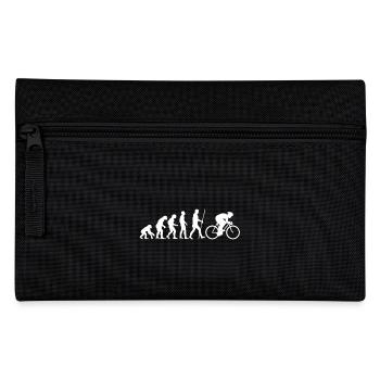 Evolution Rennrad Fahrrad als Geschenk - Federtasche - Schwarz - Vorne