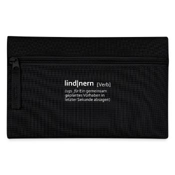 lindnern - Federtasche - Schwarz - Vorne