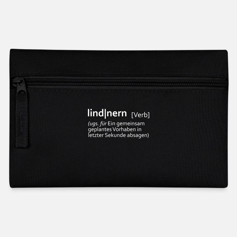 lindnern - Federtasche - Schwarz