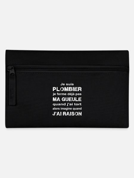 Je suis Plombier - Trousse - noir