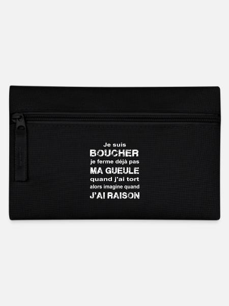 Je suis Boucher - Trousse - noir