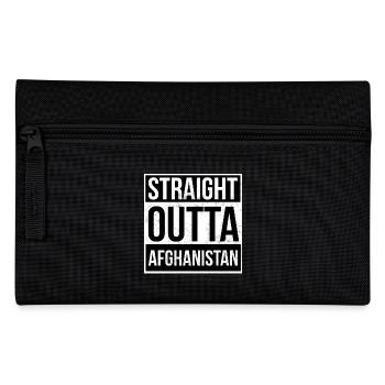 Straight Outta Afghanistan! - Pencil Case - black - Front