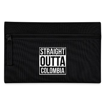 Straight Outta Colombia! - Pencil Case - black - Front