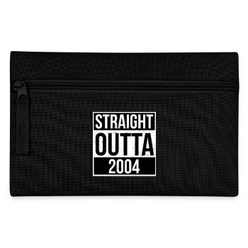 Straight Outta 2004 - Federtasche - Schwarz - Vorne