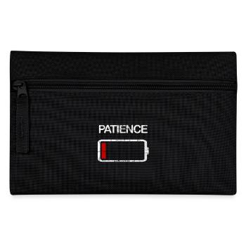 Akku leer Patience brushed - Federtasche - Schwarz - Vorne