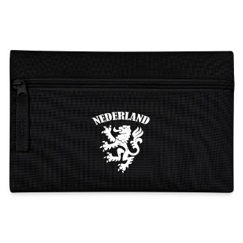 Netherlands T-shirt - Country Coat of Arms gift icon - Pencil Case - black - Front