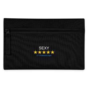 Sexy mit Bewertung weiss - Federtasche - Schwarz - Vorne