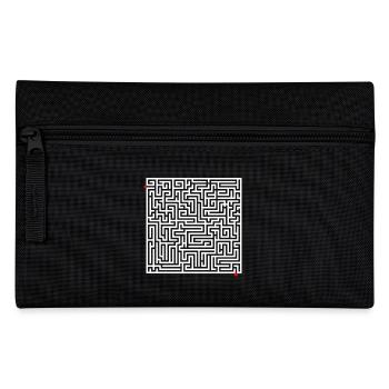 Maze puzzle - Pencil Case - black - Front