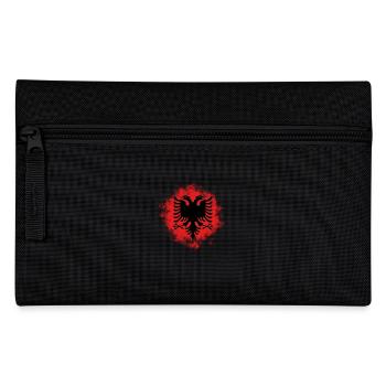 ALBANISCHER ADLER FLAGGE Geschenkidee Motiv Design - Federtasche - Schwarz - Vorne