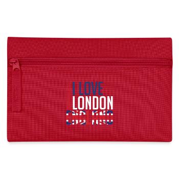 I Love London England - Pencil Case - red - Front