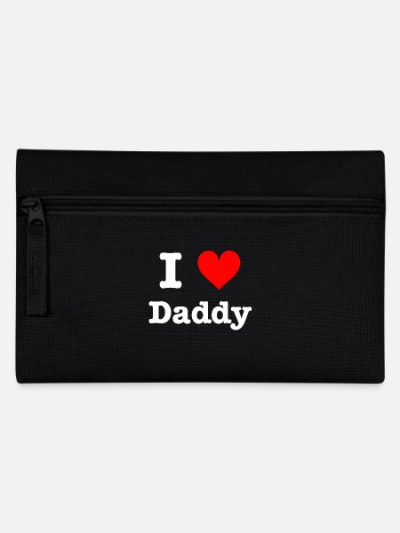 J'aime papa - Trousse - noir