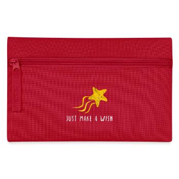 Wish you a shooting star dream gift idea - Pencil Case - red - Front