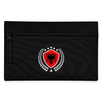 Albanien - Federtasche - Schwarz - Vorne