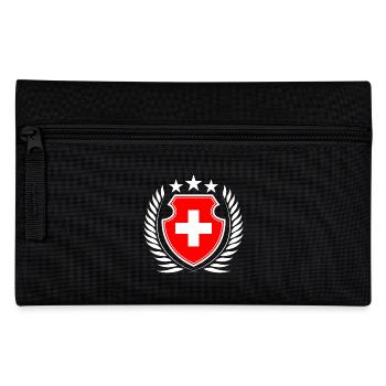 Switzerland - Pencil Case - black - Front