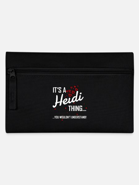 It's a Heidi thing you wouldn't understand! Name - Federtasche - Schwarz