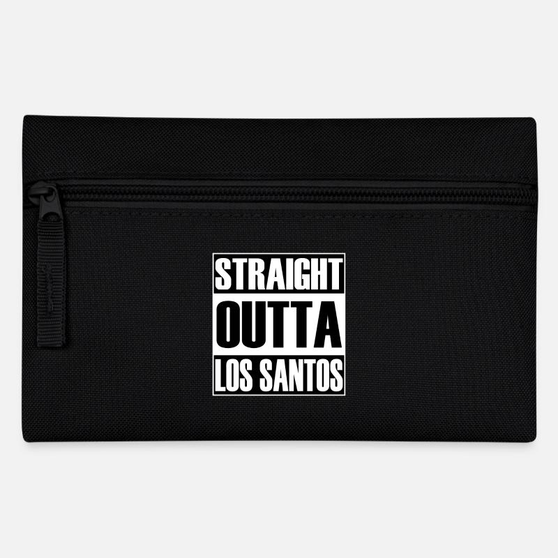 Straight Outta Los Santos - Federtasche - Schwarz