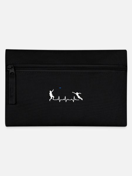 Heartbeats Ultimate Frisbee Sport T-shirt - Trousse - noir