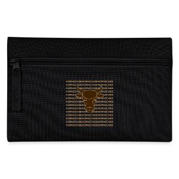 Hornochse - Federtasche - Schwarz - Vorne