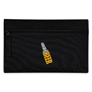 Bier König der Getränke - Federtasche - Schwarz - Vorne